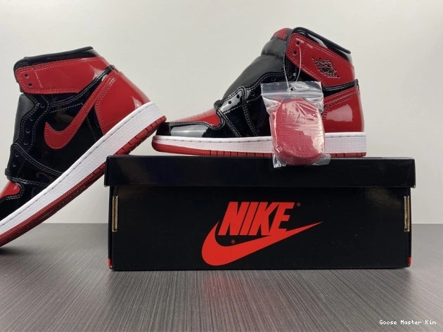 Jordan Air Bred OG High 1 555088-063 Patent 0730